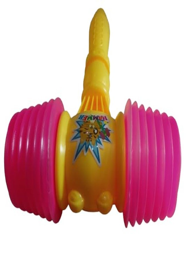 ZOKCY (Pack of 1 Pcs) Chu Chu Sound Hummer Toy for Kids/Multicolor Plastic Hummer Toy/Toy for New Born Baby Kids/Easy to Hold Hand for Small Child/Baby Toy for Kids/Chu chu Hummer - Image 2